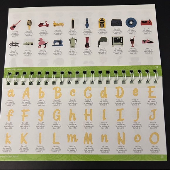 Cricut SUBURBIA shapes & fonts - Picture 7 of 16